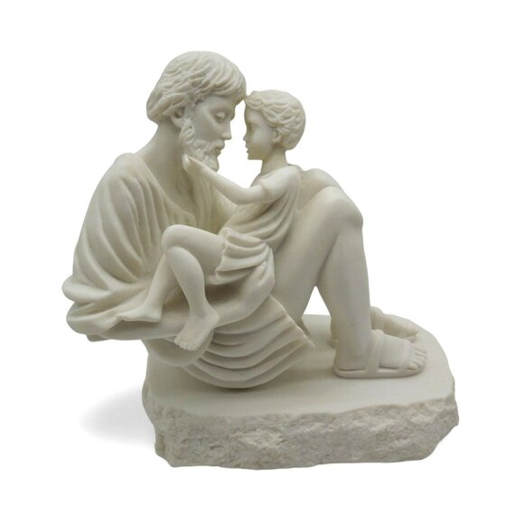 Rare FATHER 1999 Signed SCULPTURE By Timothy P. Schmalz 8 x 6.5" - Picture 1 of 13